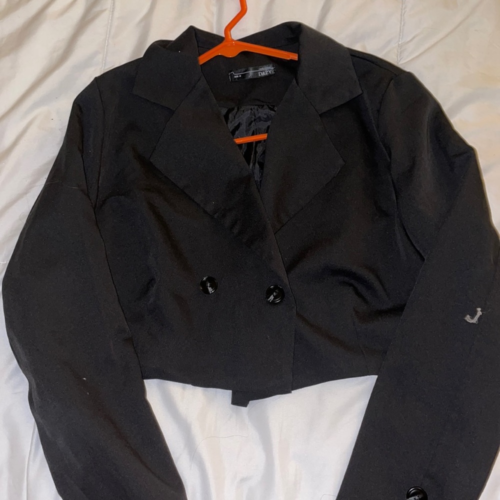 Cropped blazer